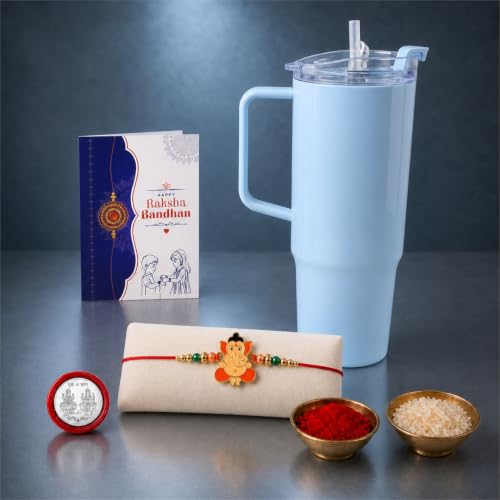 Ganesha Rakhi Combo Raksha Bandhan Gift Pack