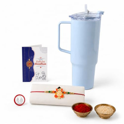 Ganesha Rakhi Combo Raksha Bandhan Gift Pack