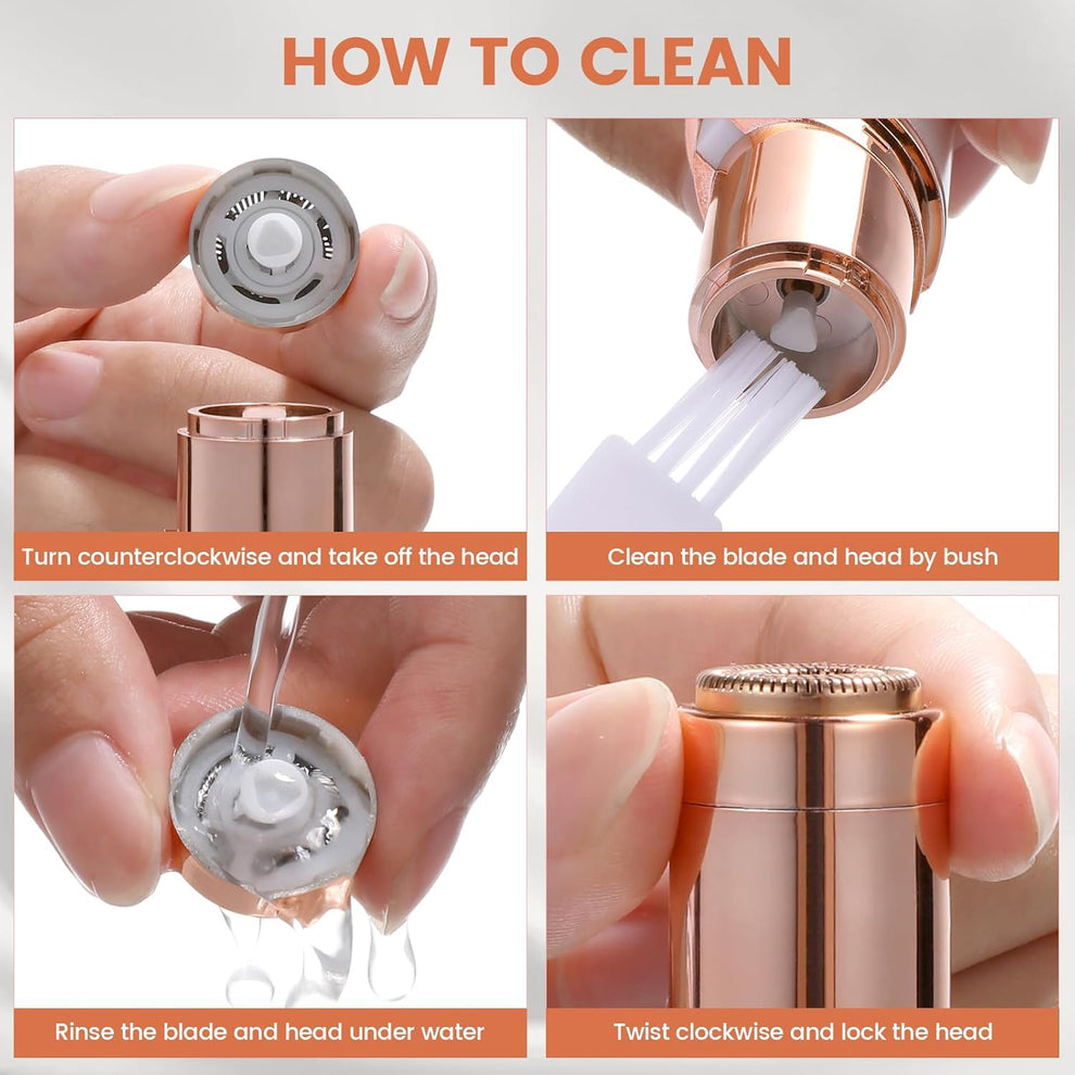 Facial Hair Remover for Women – Rechargeable & Painless Grooming