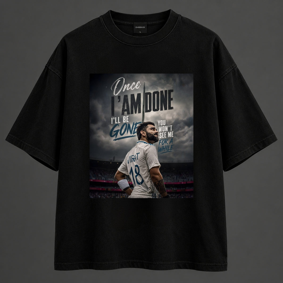 Virat Kohli oversized t-shirt