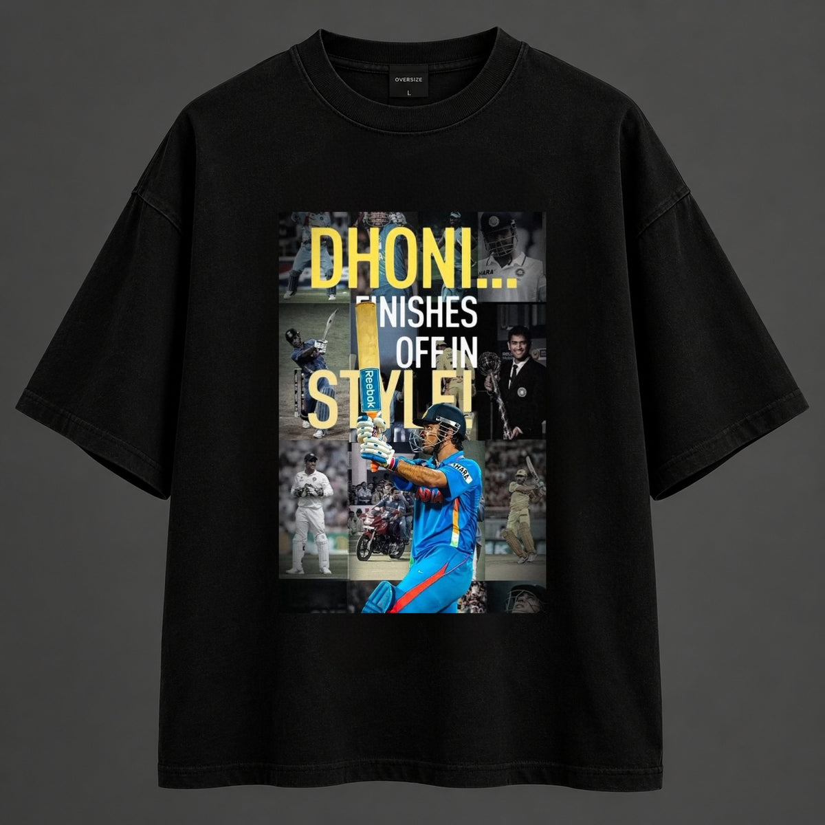 MS Dhoni oversized t-shirt