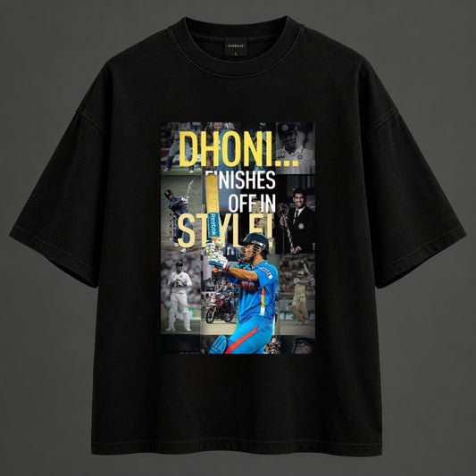 MS Dhoni oversized t-shirt